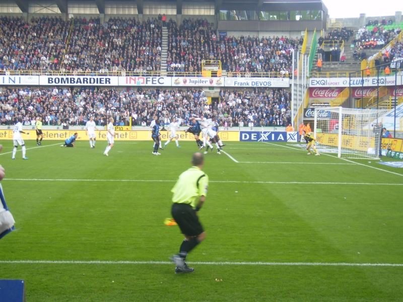 doelpunt 1-0 Brugge!